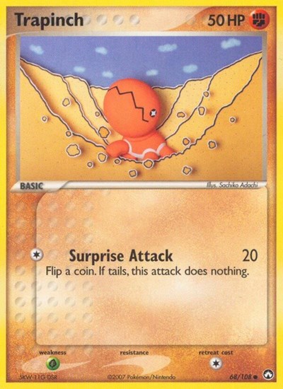 PK: Trapinch (Reverse Holofoil)