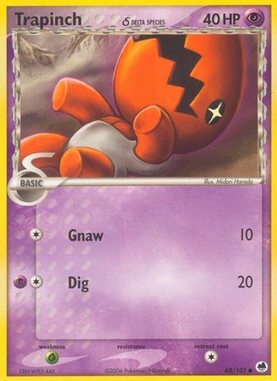 DF: Trapinch - 068/101 (Delta Species) (Reverse Holofoil)