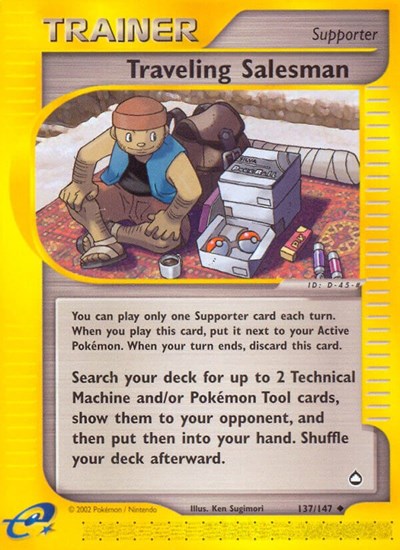 AQ: Traveling Salesman (Reverse Holofoil)