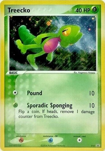 PR: Treecko - 016 (EX Deck Tin) (Holofoil)