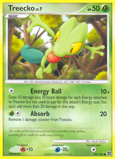 GE: Treecko (Reverse Holofoil)