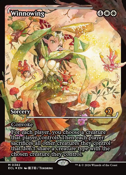 ECL: Winnowing (Showcase) (Foil)