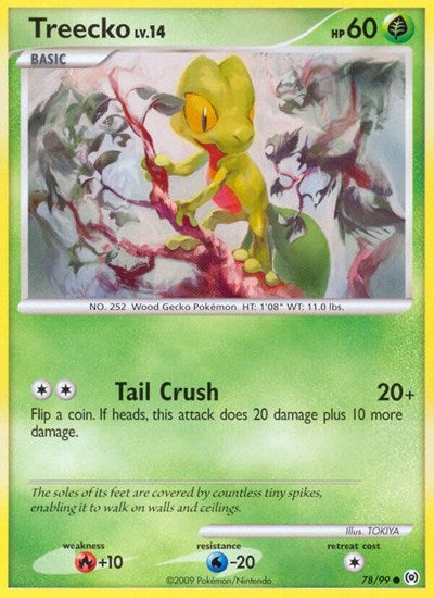 AR: Treecko (78) (Reverse Holofoil)