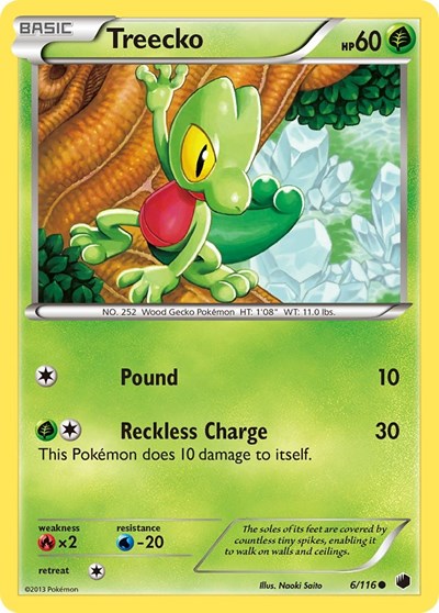 PLF: Treecko (Reverse Holofoil)