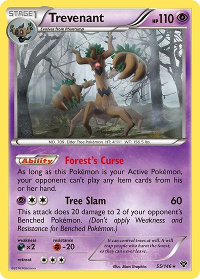 XY: Trevenant (Reverse Holofoil)