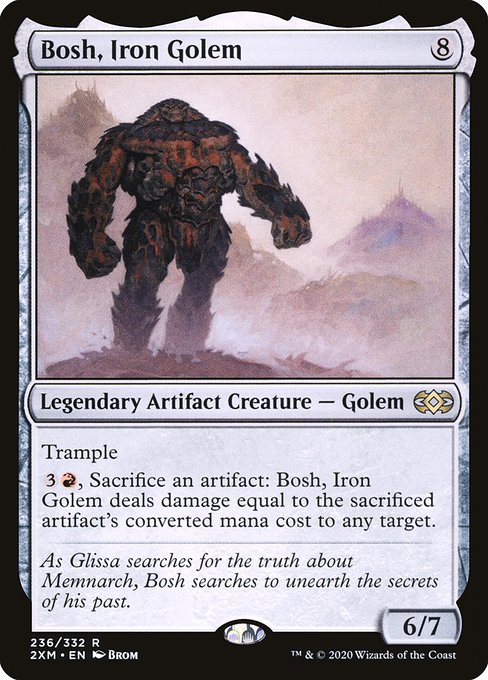2XM: Bosh, Iron Golem (Foil)