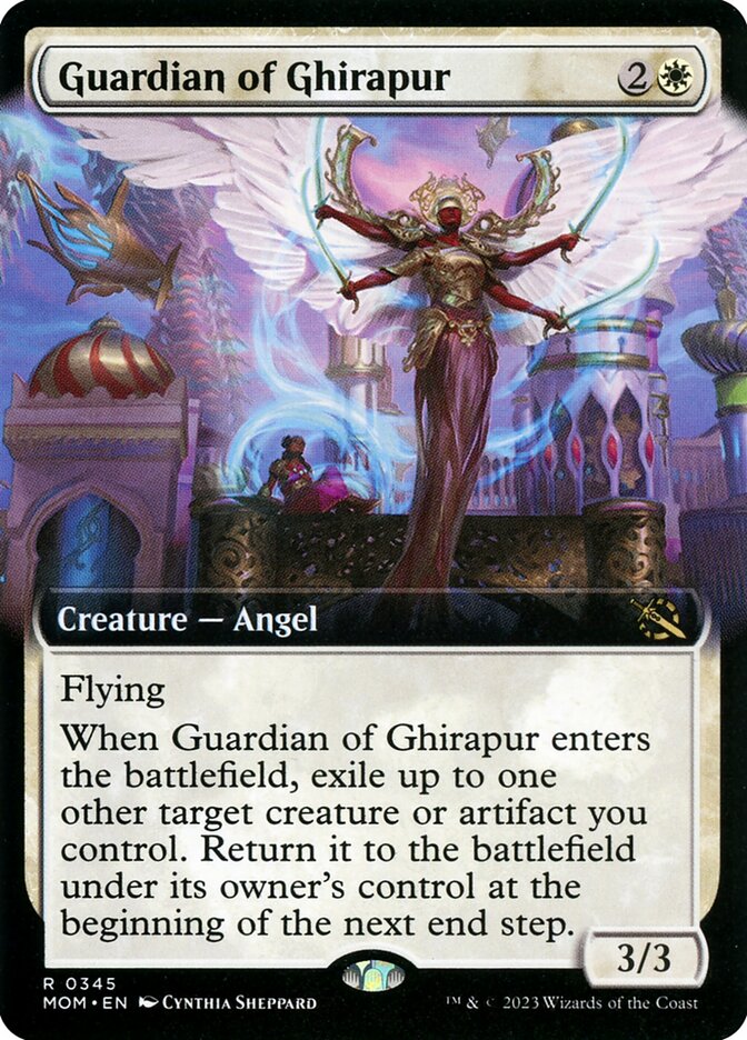 Guardian of Ghirapur (Extended Art) [Foil] :: MOM