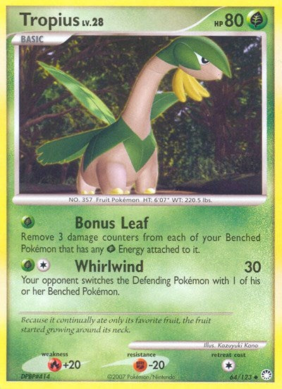 MT: Tropius (Reverse Holofoil)