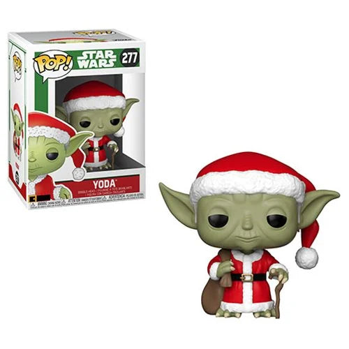 Star Wars Holiday Santa Yoda Funko Pop! Vinyl Figure (277)