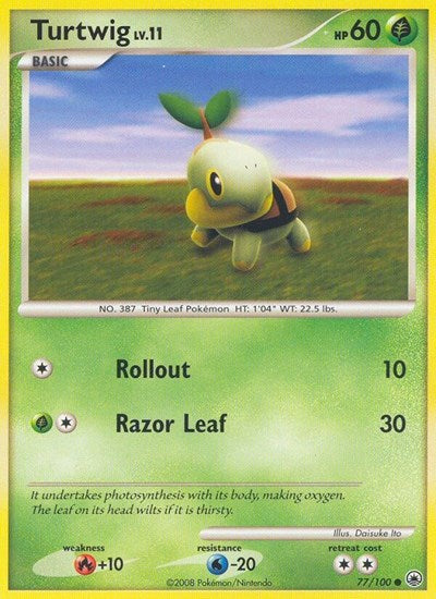 MD: Turtwig (77) (Reverse Holofoil)