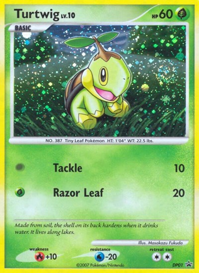 PR: Turtwig - DP01 (Holofoil)
