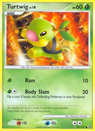 PL: Turtwig (Reverse Holofoil)