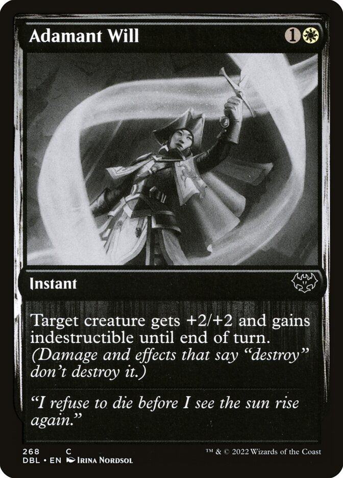 Adamant Will [Foil] :: DBL