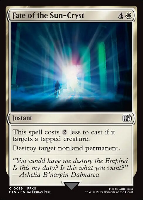 FIN: Fate of the Sun-Cryst (Foil)