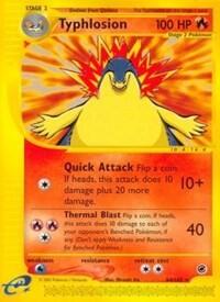 EX: Typhlosion (64) (Reverse Holofoil)