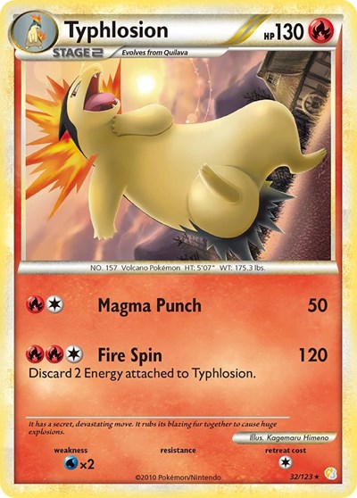 HS: Typhlosion (Reverse Holofoil)
