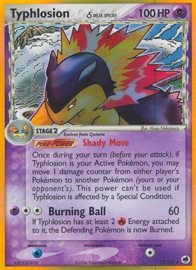 DF: Typhlosion (Delta Species) (Reverse Holofoil)