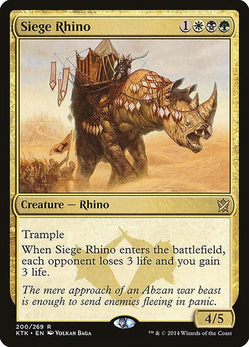 KTK: Siege Rhino (Foil)