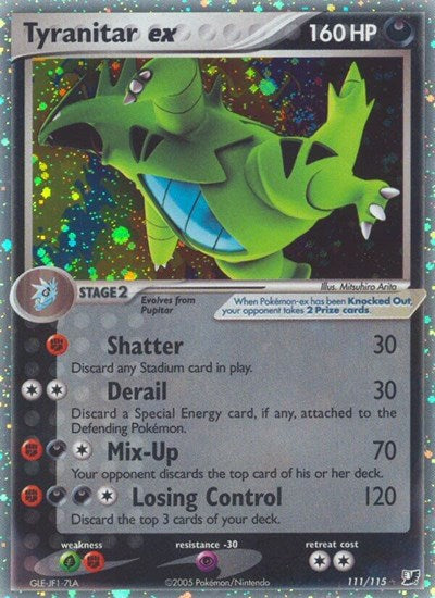 UF: Tyranitar ex (Holofoil)