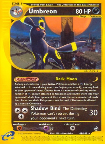 AQ: Umbreon (Reverse Holofoil)