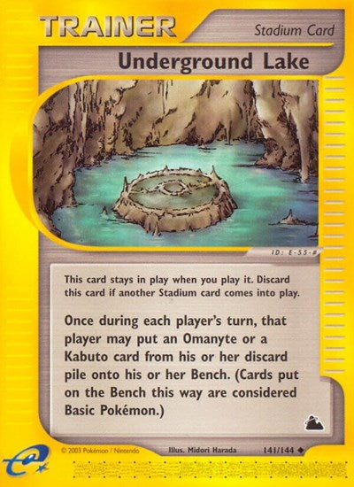 SK: Underground Lake (Reverse Holofoil)