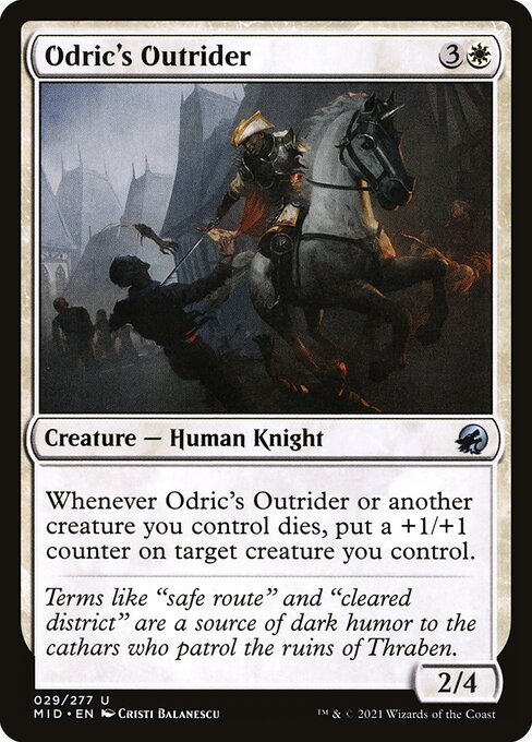 MID: Odric's Outrider (Foil)