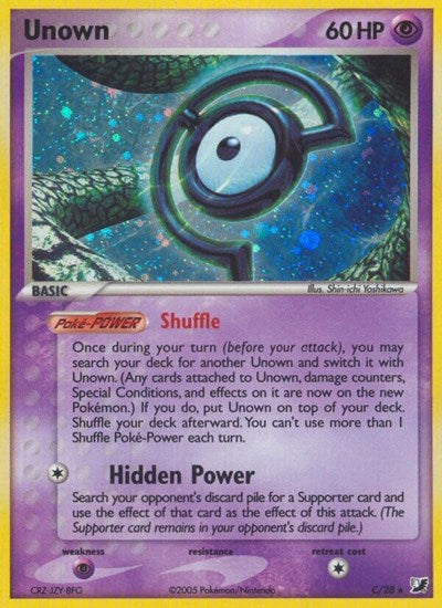 UF: Unown (C) (Holofoil)
