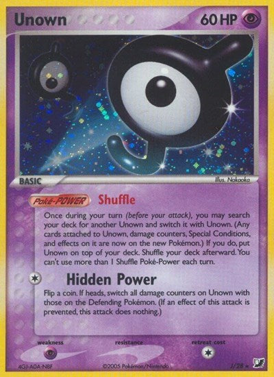 UF: Unown (J) (Holofoil)