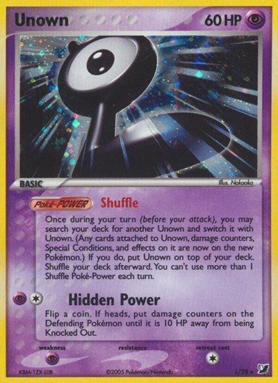 UF: Unown (L) (Holofoil)