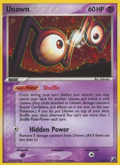 UF: Unown (N) (Holofoil)