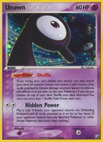 UF: Unown (R) (Holofoil)
