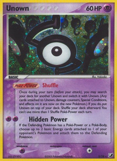 UF: Unown (S) (Holofoil)