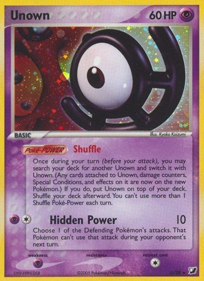 UF: Unown (U) (Holofoil)