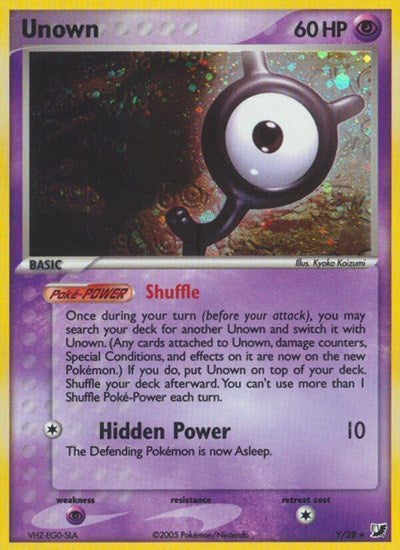 UF: Unown (Y) (Holofoil)