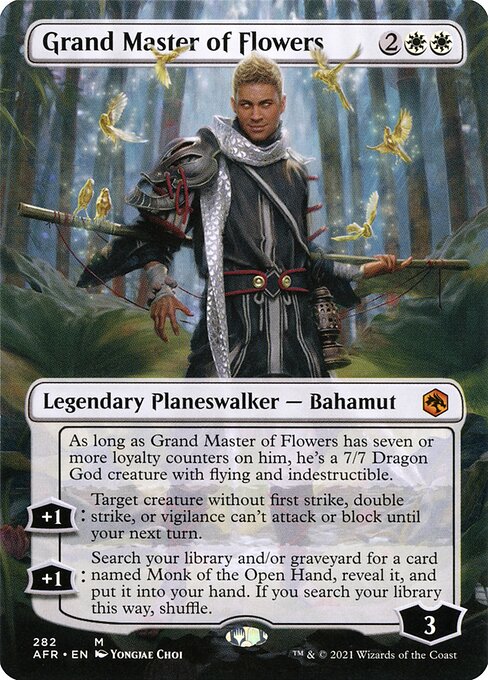AFR: Grand Master of Flowers (Borderless) (Foil)