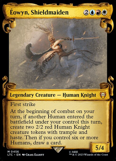 LTC: Eowyn, Shieldmaiden (Showcase Scrolls) (Foil)