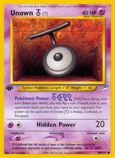 N4: Unown [T] (1st Edition)