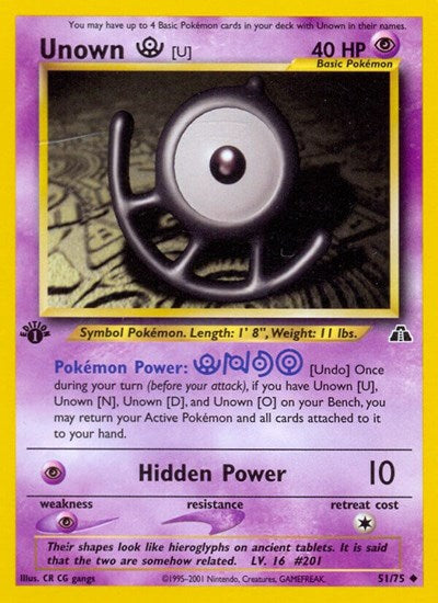 N2: Unown [U] (Unlimited)