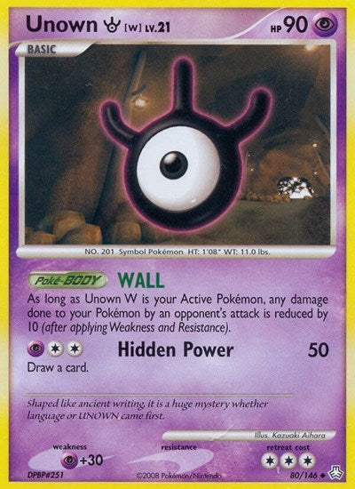 LA: Unown (W)