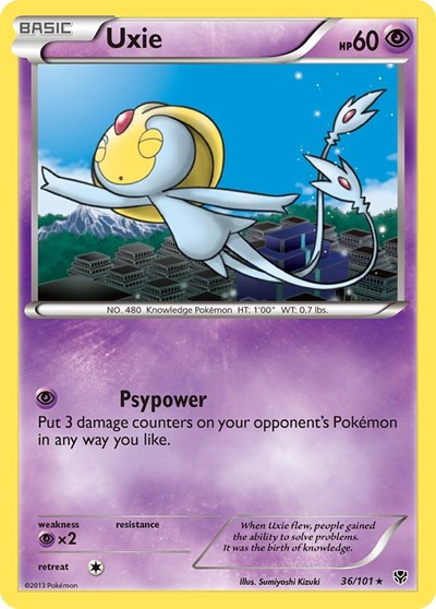 PLB: Uxie (Reverse Holofoil)