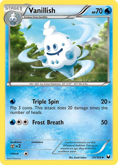 DEX: Vanillish (Reverse Holofoil)