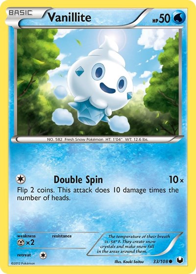 DEX: Vanillite (Reverse Holofoil)