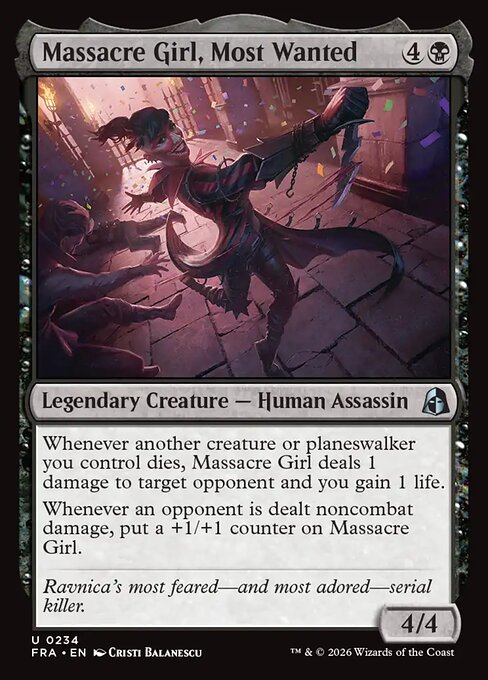 FRA: Massacre Girl, Most Wanted (Foil)