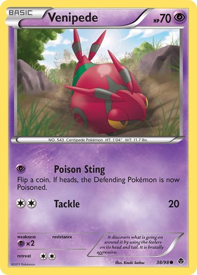 EPO: Venipede (Reverse Holofoil)