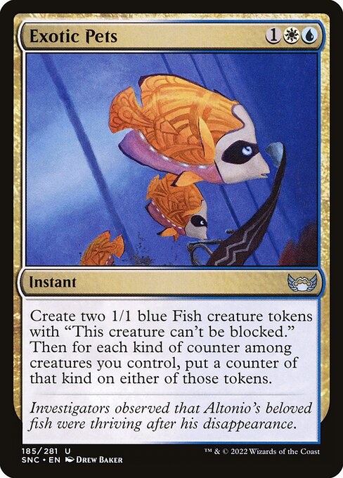 SNC: Exotic Pets (Foil)