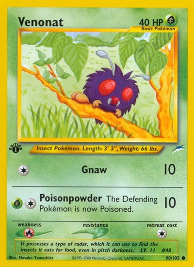 N4: Venonat (1st Edition)