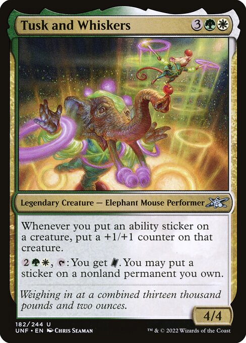 UNF: Tusk and Whiskers (Foil)
