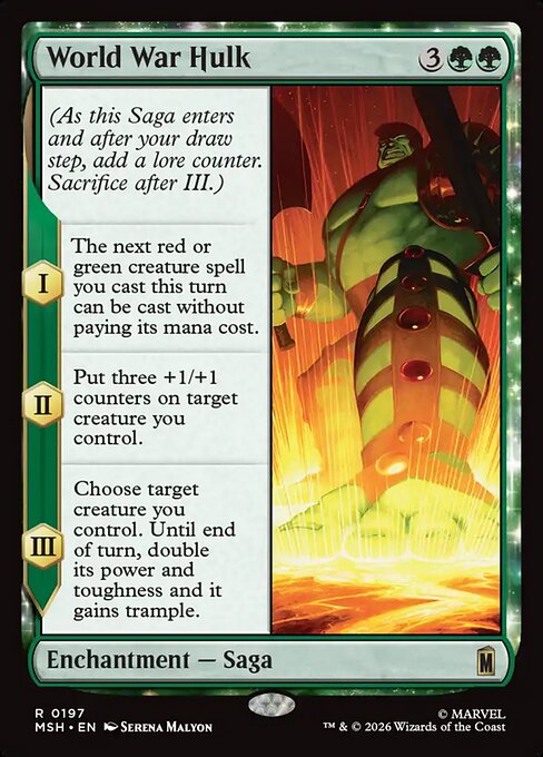 MSH: World War Hulk (Foil)
