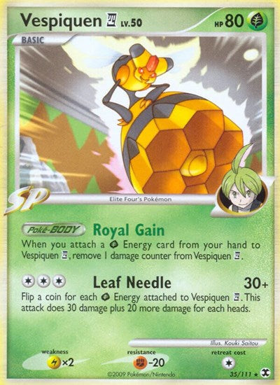 RR: Vespiquen E4 (Reverse Holofoil)
