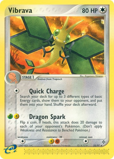 DR: Vibrava - 22/97 (Reverse Holofoil)